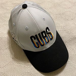 Melon Wear Unisex Gray Black Cubs Baseball Cap Hat Size One Size